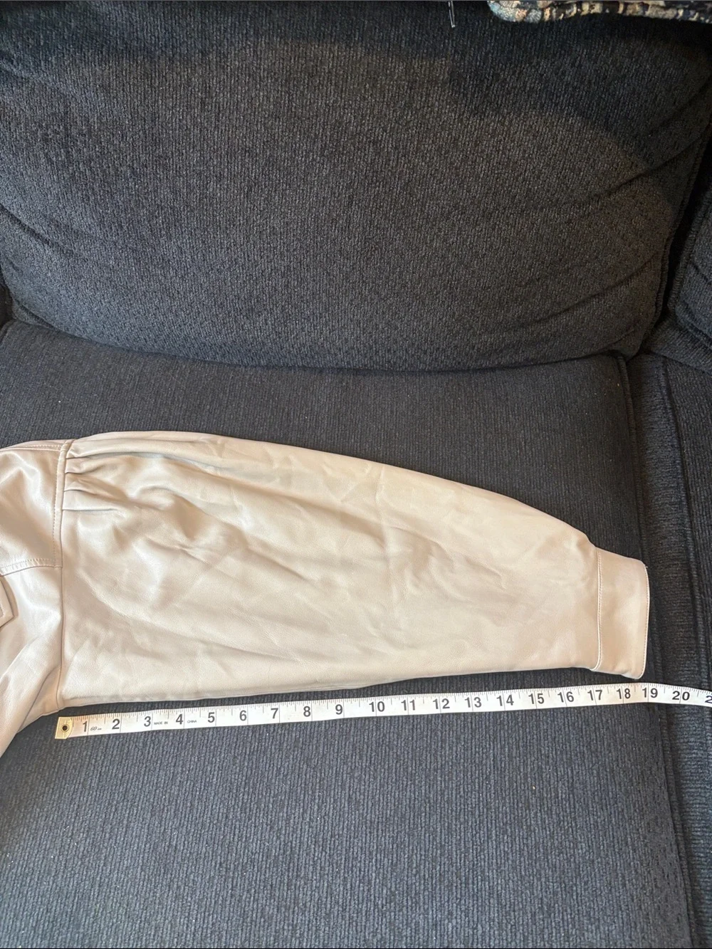 T Tahari cropped faux